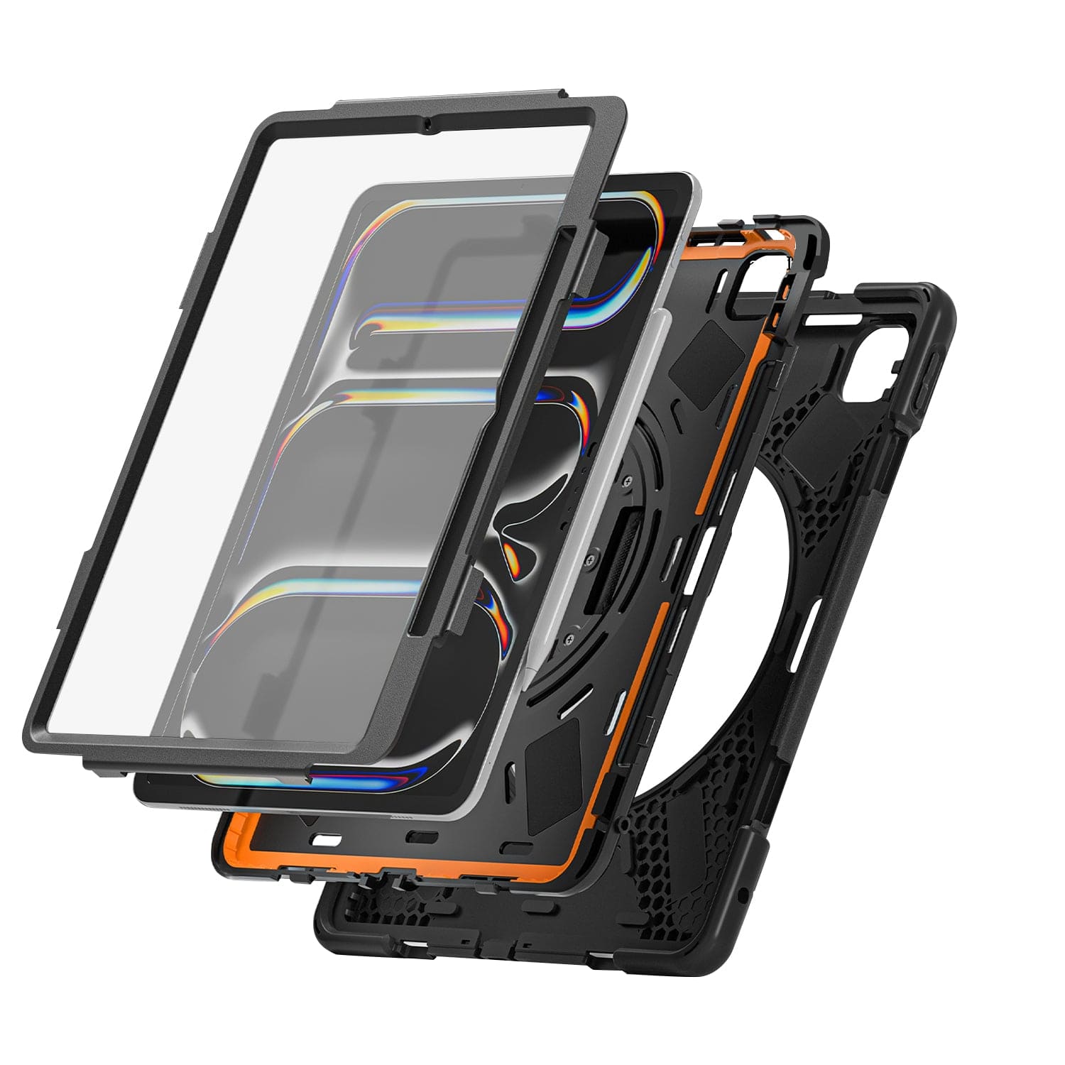 iPad Pro 13-inch (M4 2024 / M5 2025) Case - Heavy-Duty with Hand Strap | Raider X Series