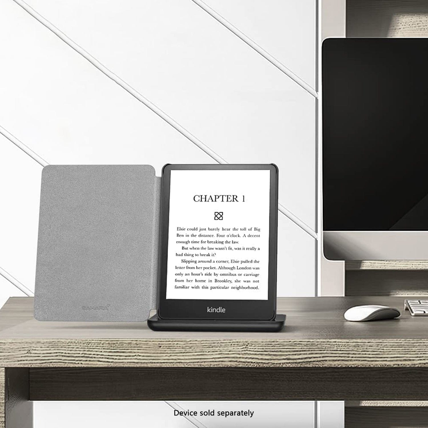 Amazon Kindle Paperwhite (2024) and Colorsoft Case - Folio, Vegan Leather | Venture Series