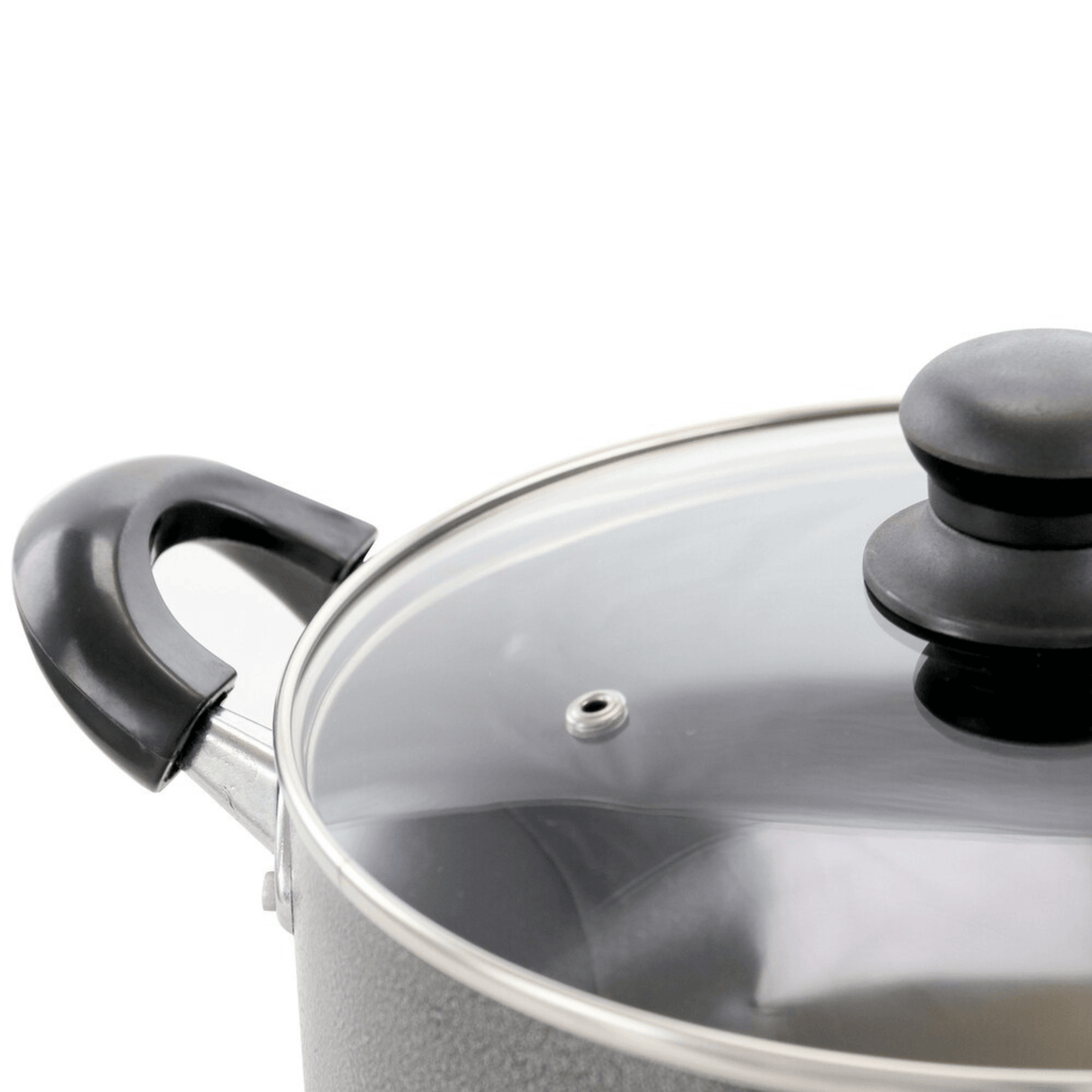 Better Chef 10" Aluminum Non-Stick Deep Fryer with Glass Lid