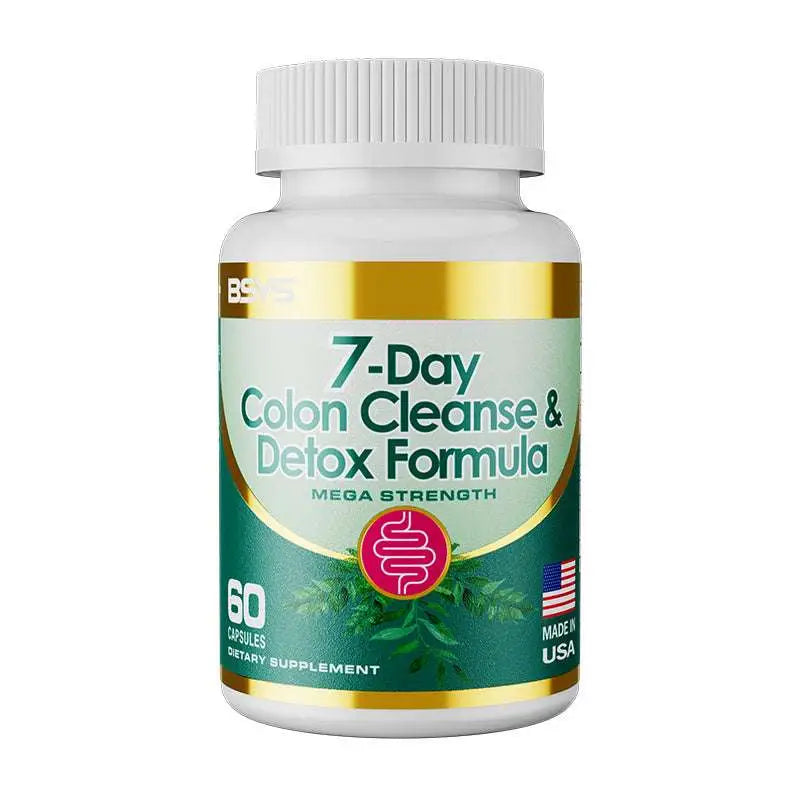7 Day Colon Cleanse and Detox Formula Capsules