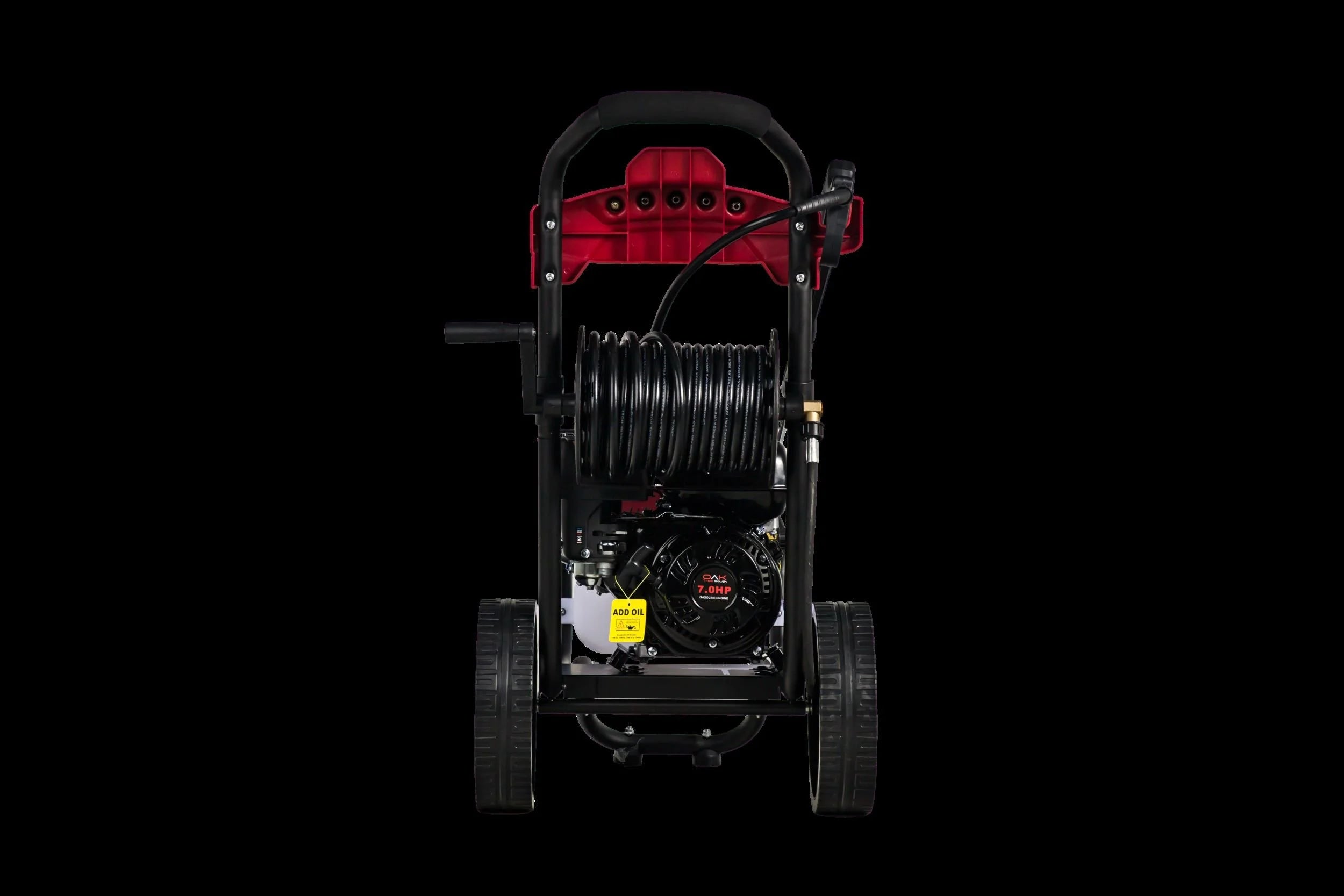 Pressure Washer, 7 HP, Gasoline-Powered, 2900 PSI