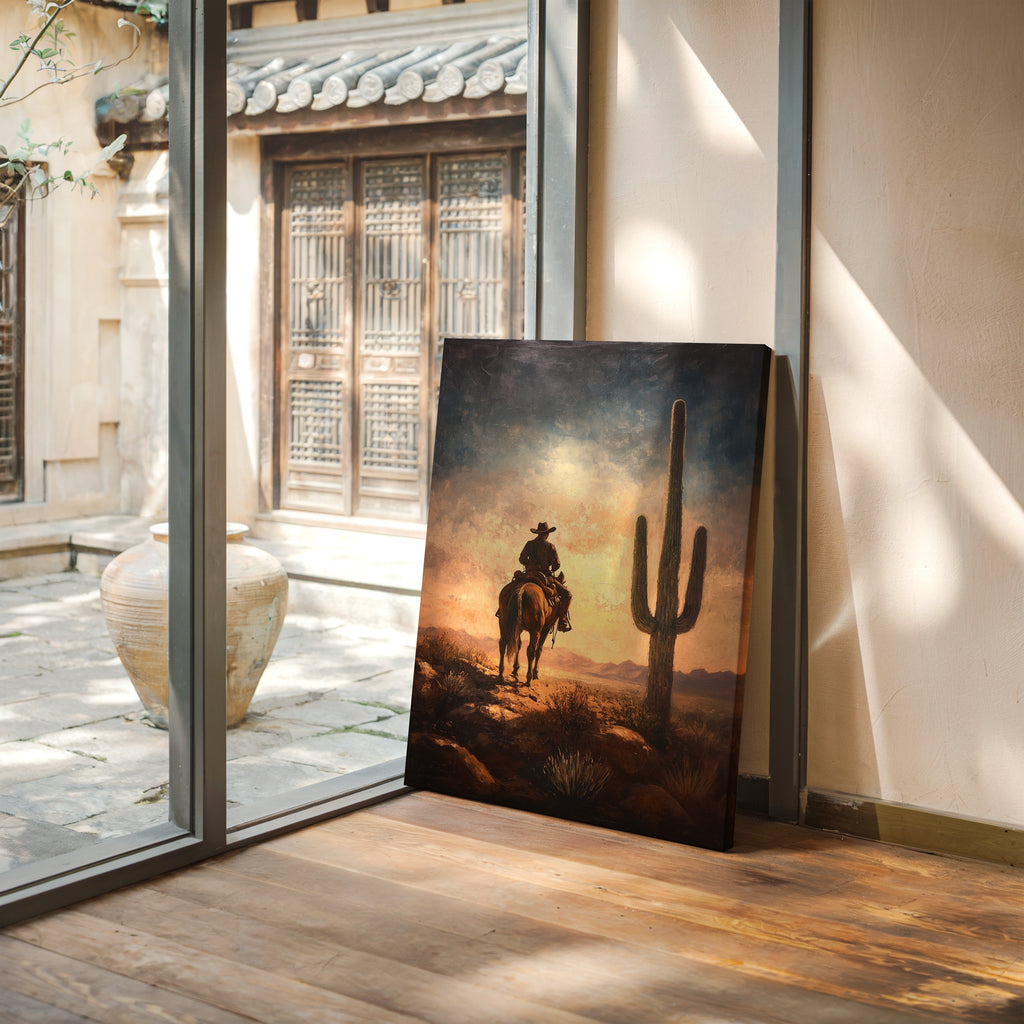 Cowboy Horizon at Sunrise