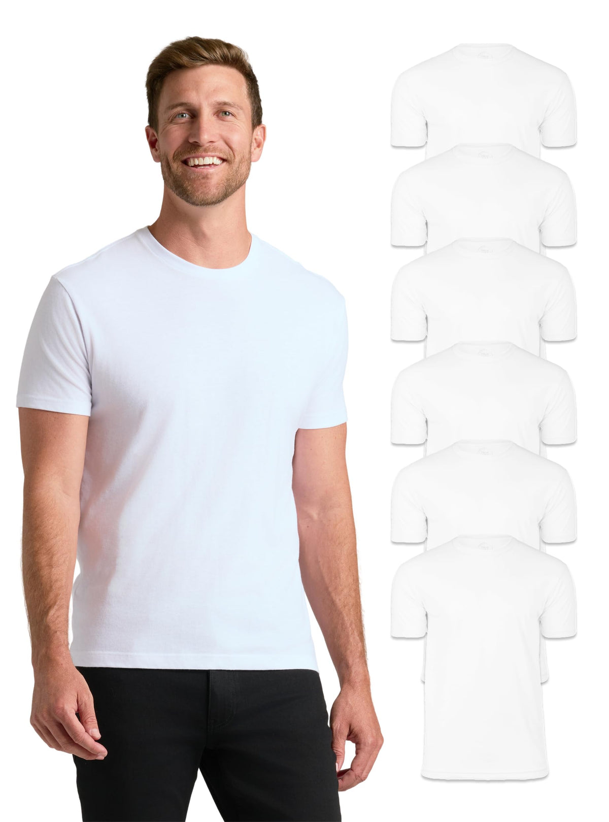 True Classic Mens T-Shirts – Short Sleeve Crew Neck