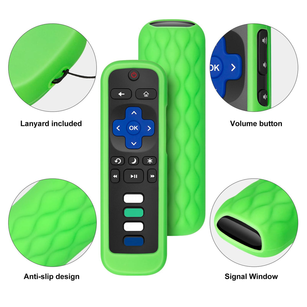 (2 Pack) Replacement Remote Control for Roku TV, for TCL Roku/Onn Roku TVs
