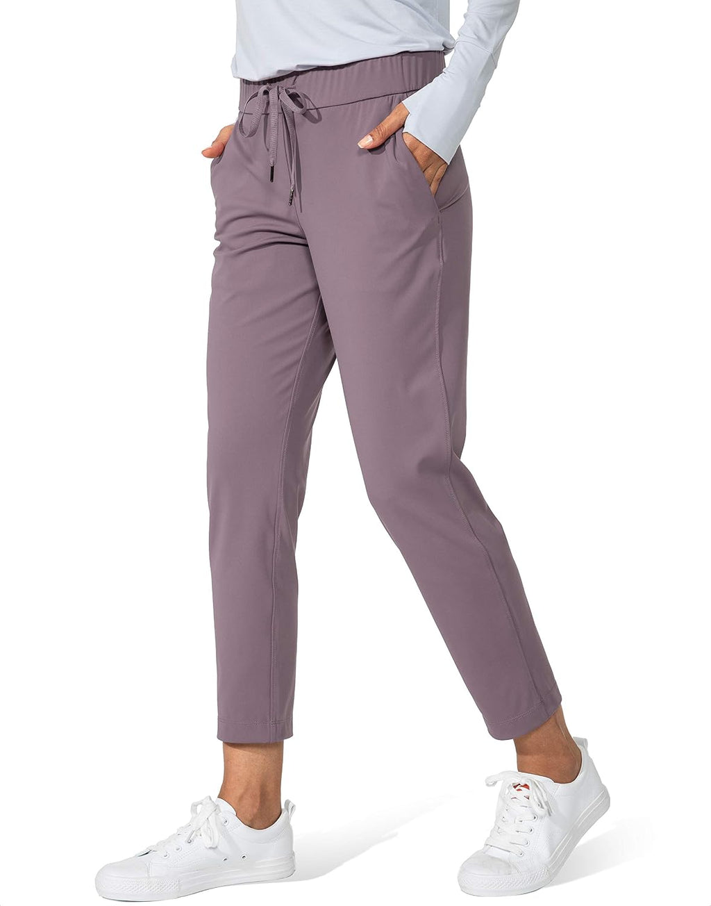 G Gradual Women's Pants with Deep Pockets 7/8 Stretch Ankle Sweatpants