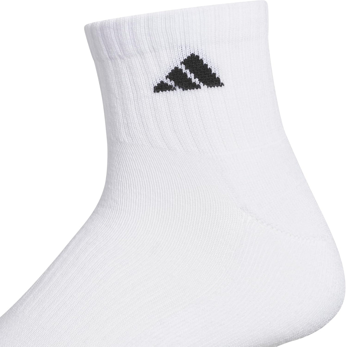 adidas Men's Athletic Cushioned Quarter Ankle Socks 6 Pairs