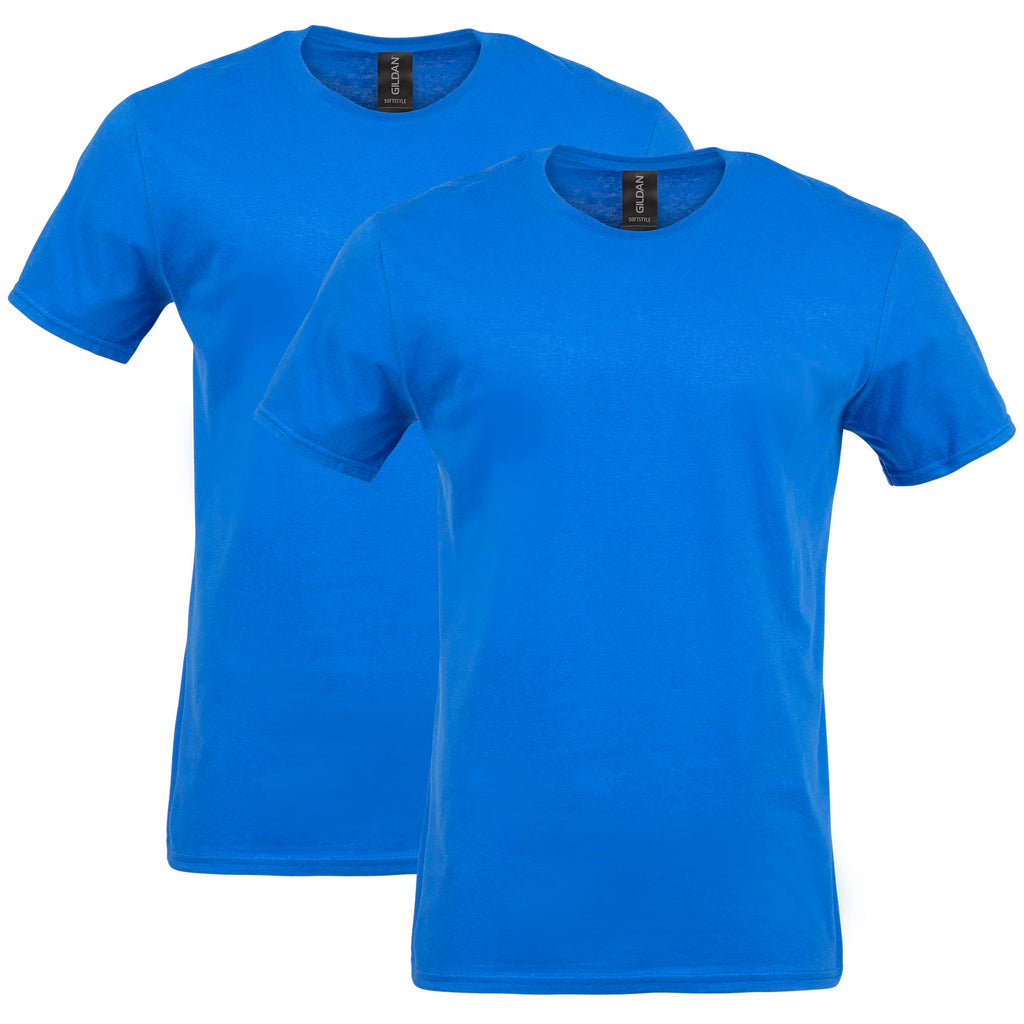 Gildan Adult Softstyle Cotton T-Shirt, Style G64000, Multipack