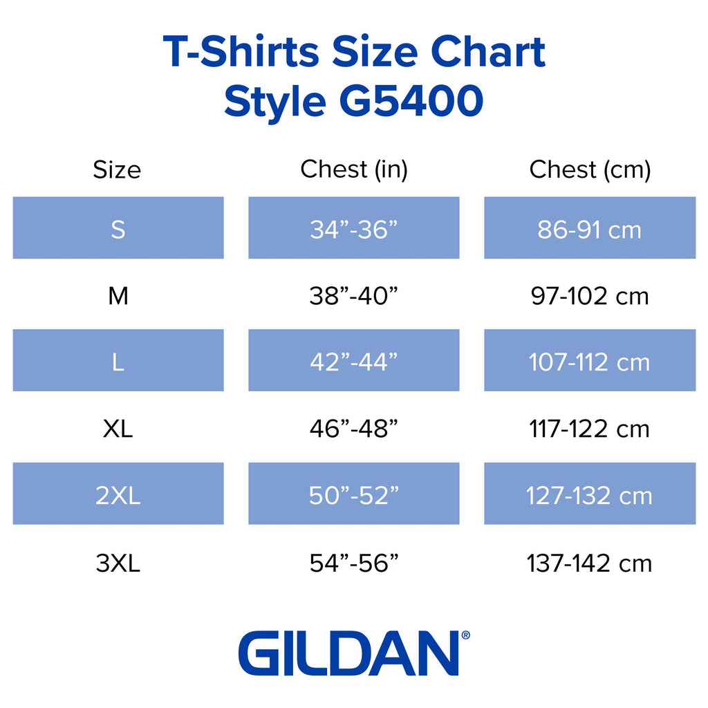 Gildan Adult Heavy Cotton Long Sleeve T-Shirt, Style G5400, 2-Pack