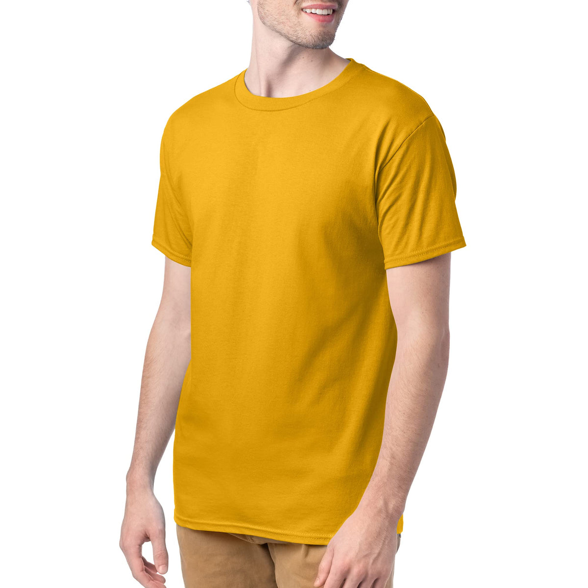 Hanes Men's T-Shirt Pack - 4 or 6 Pack - Essential-T Crewneck Cotton T-Shirts - Everyday Men's Clothing - Big & Tall