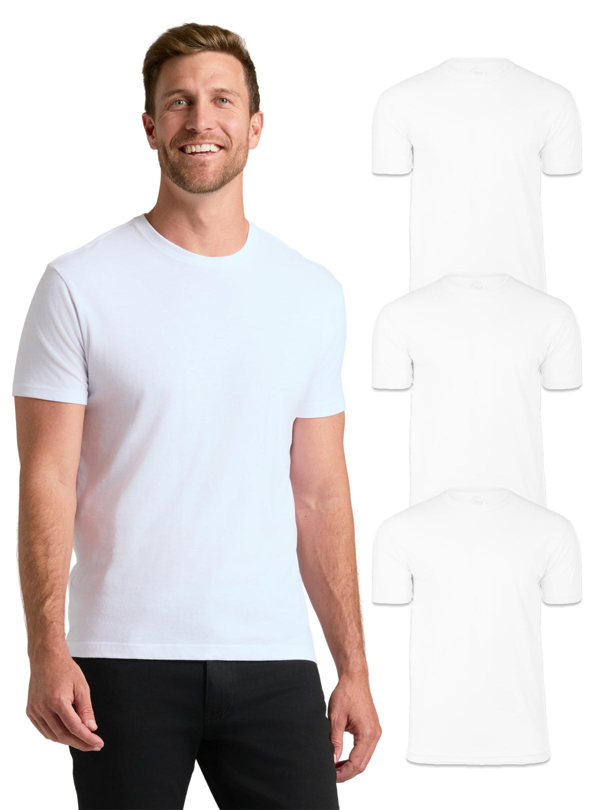 True Classic Mens T-Shirts – Short Sleeve Crew Neck