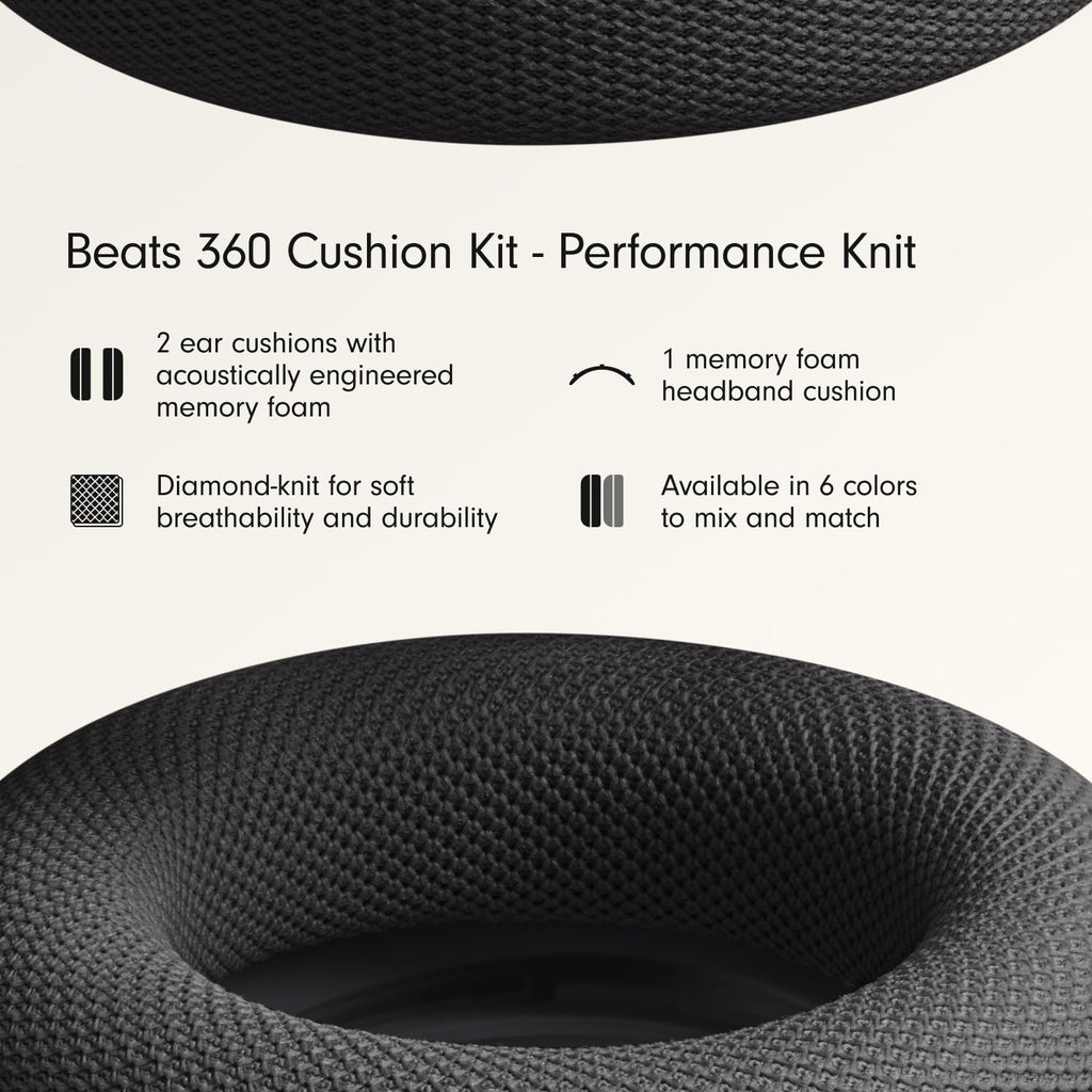 Beats 360 Cushion Kit for Earcups/Headband - Performance Knit, Navy