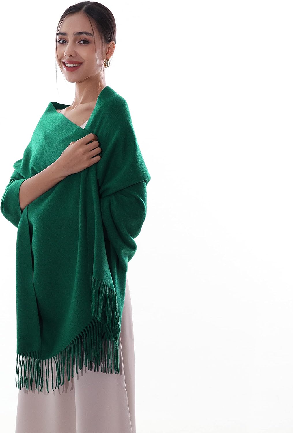 RIIQIICHY Winter Scarfs for Women Pashmina Shawls Wraps for Evening Dresses Large Warm Soft Scarves