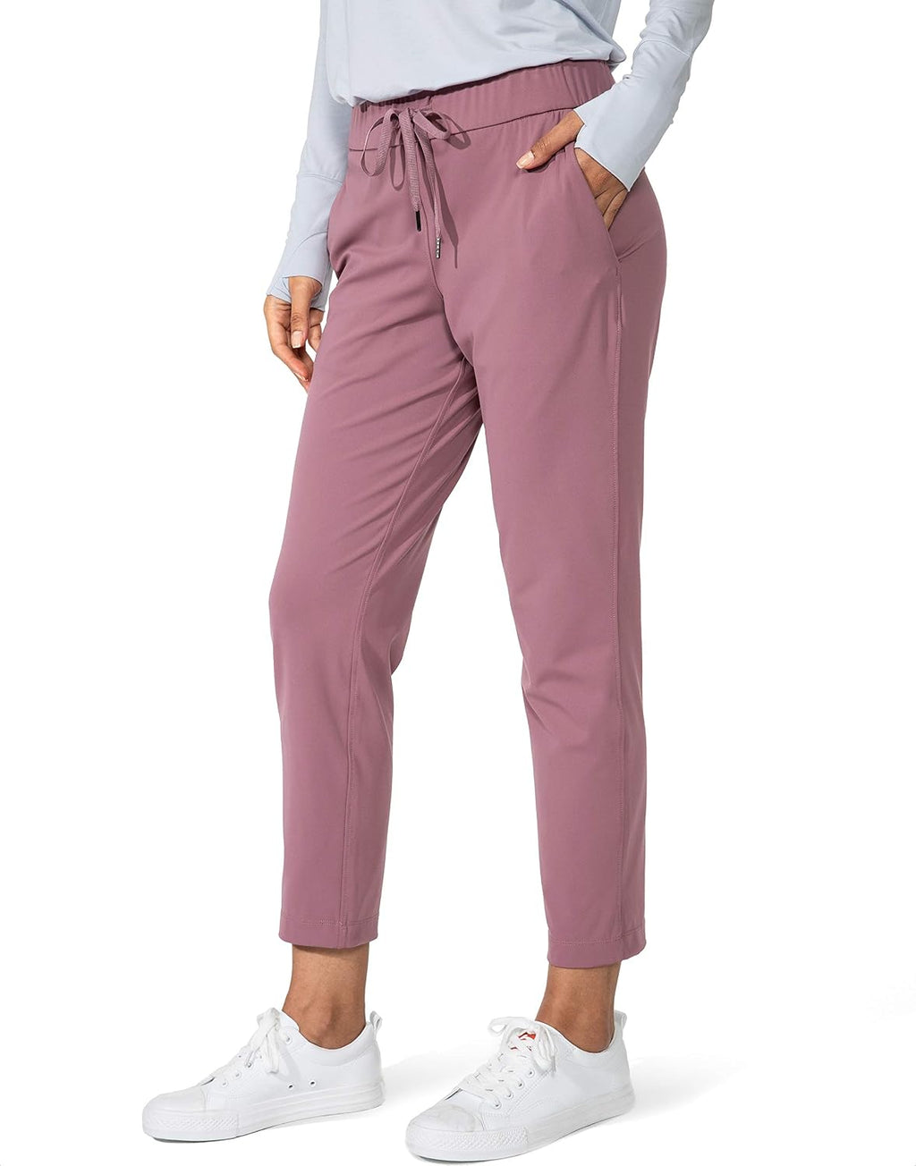 G Gradual Women's Pants with Deep Pockets 7/8 Stretch Ankle Sweatpants