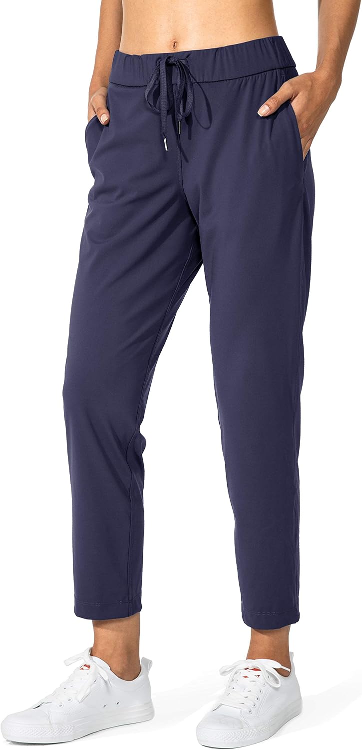 G Gradual Women's Pants with Deep Pockets 7/8 Stretch Ankle Sweatpants