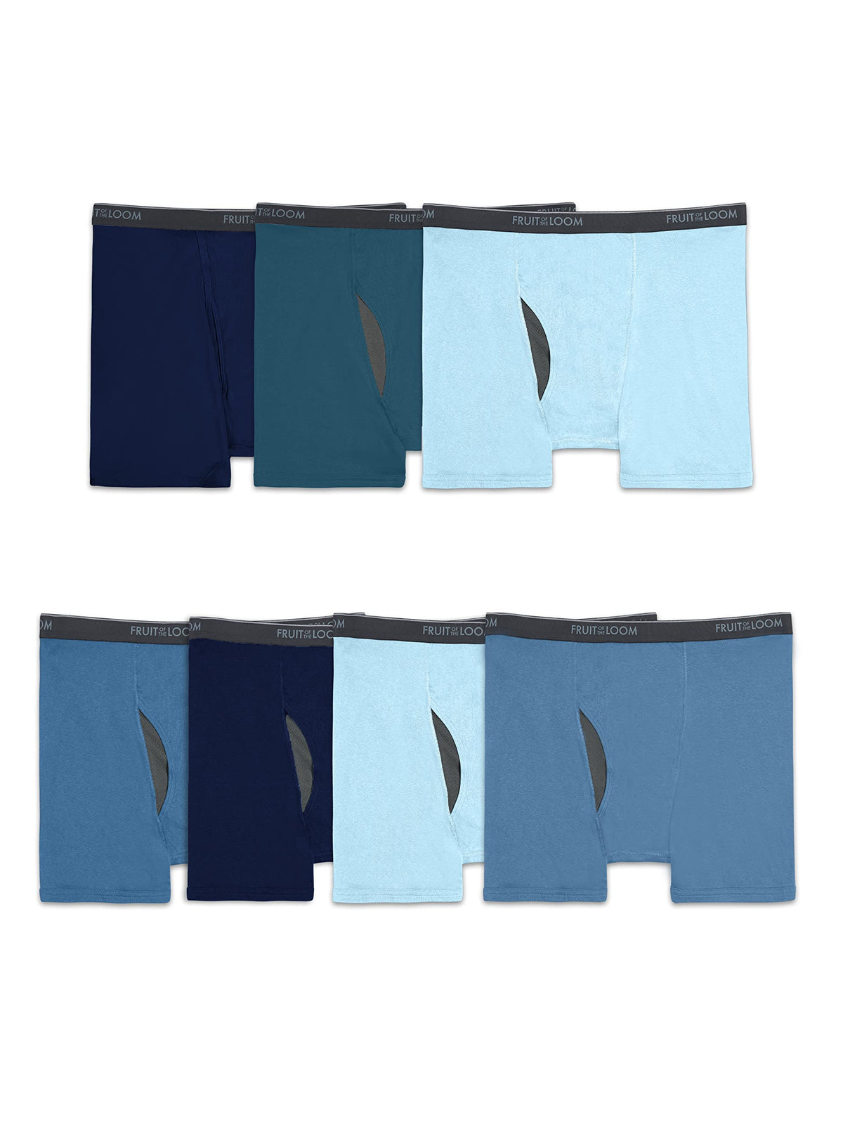 Fruit of the Loom Men's Coolzone Boxer Briefs, Moisture Wicking & Breathable