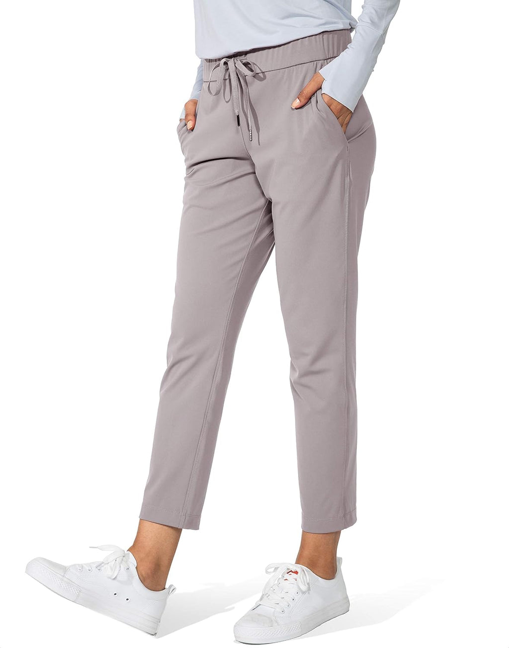 G Gradual Women's Pants with Deep Pockets 7/8 Stretch Ankle Sweatpants
