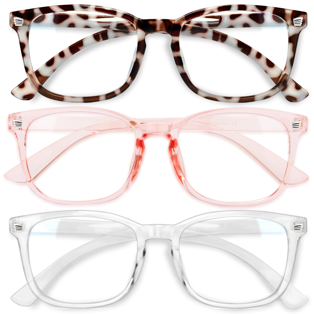 Gaoye Blue Light Glasses for Women - 3 Pack
