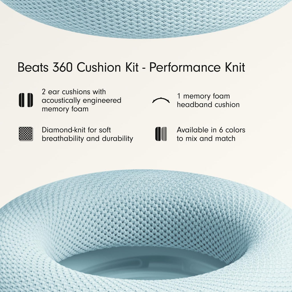 Beats 360 Cushion Kit for Earcups/Headband - Performance Knit, Navy