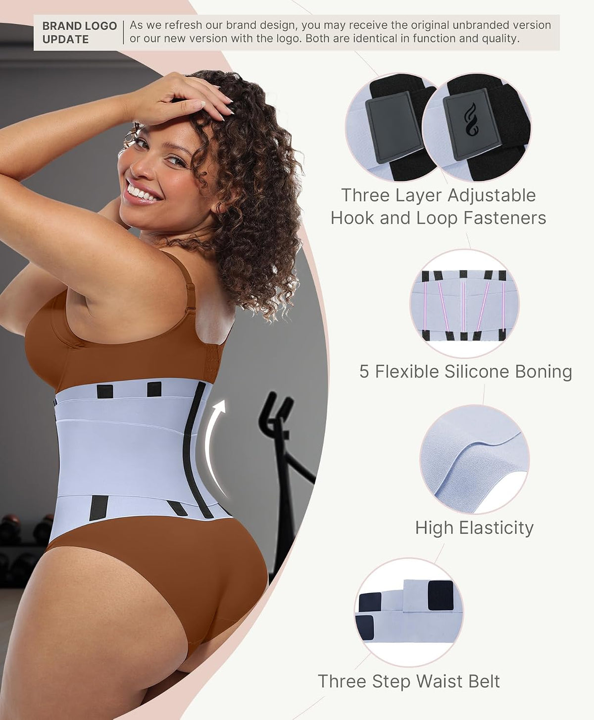 FeelinGirl Waist Trainer for Women Corset Tummy Control Faja Body Shaper