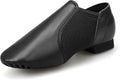 Stelle Jazz Shoes for Girls Genuine Leather Slip-On Dance Shoes