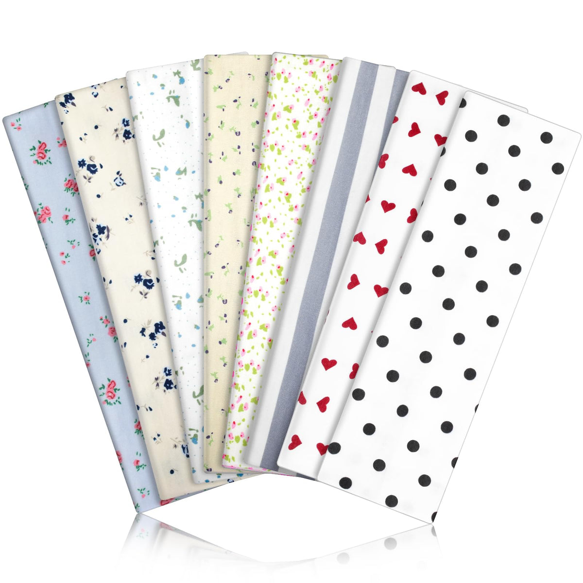 Headbands for Women 8PCS, Summer-Exclusive Elastic Non Slip Hair Head Bands