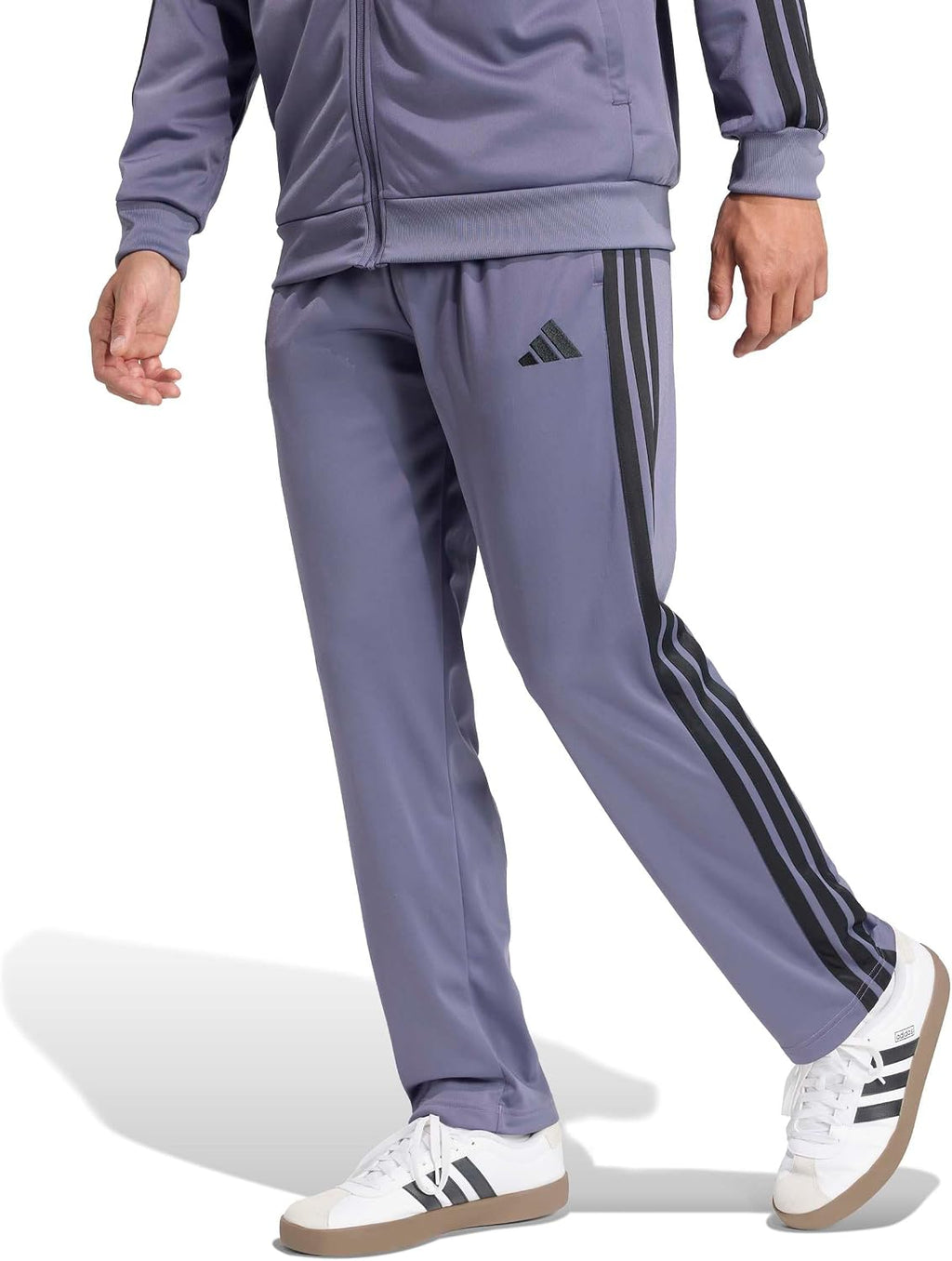 adidas Mens Dayready Open Hem Tracksuit Bottoms Casual - Black