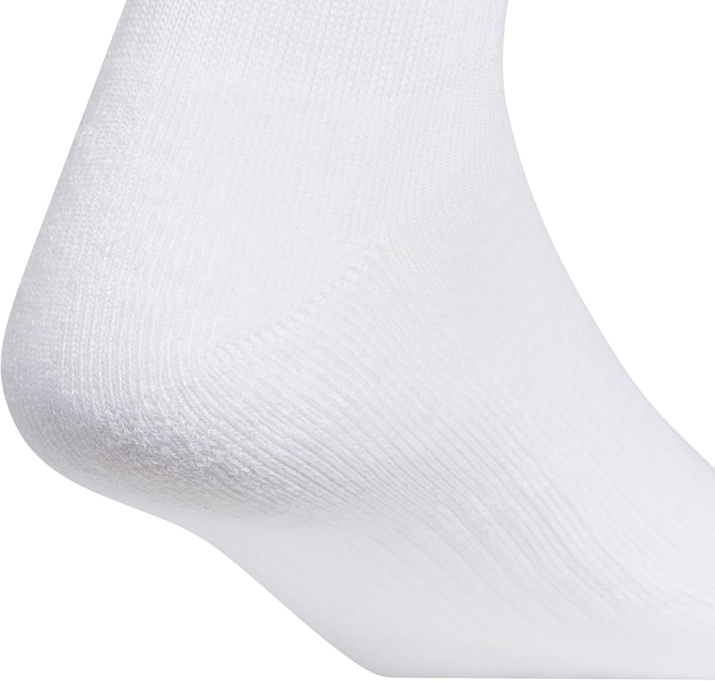 adidas Men's Athletic Cushioned Quarter Ankle Socks 6 Pairs