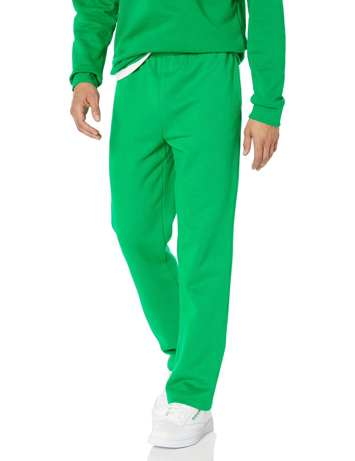 Amazon Essentials Men's Fleece Open Bottom Sweatpant (Available in Big & Tall)