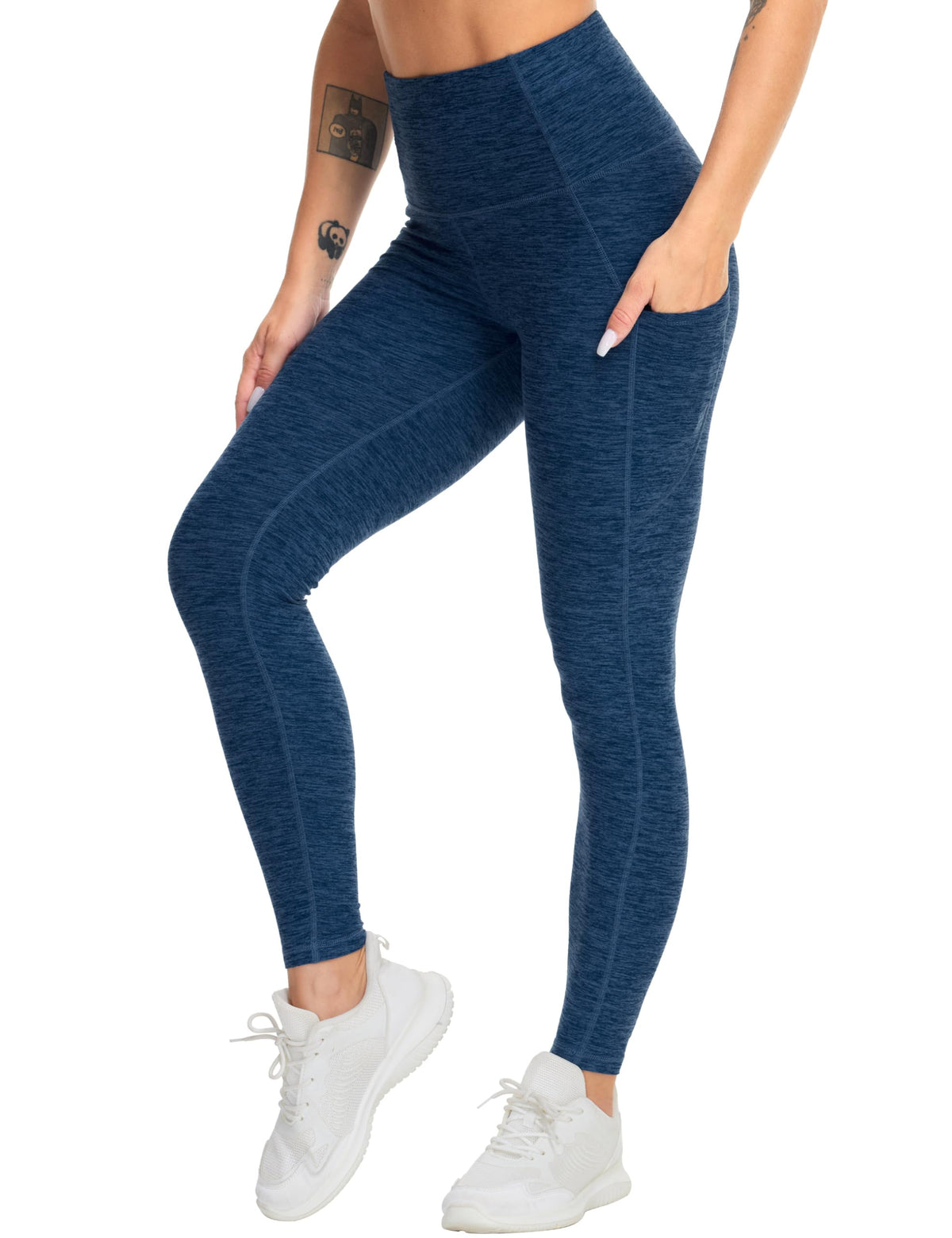 THE GYM PEOPLE Women's Thick High Waist Yoga Pants Workout Leggings