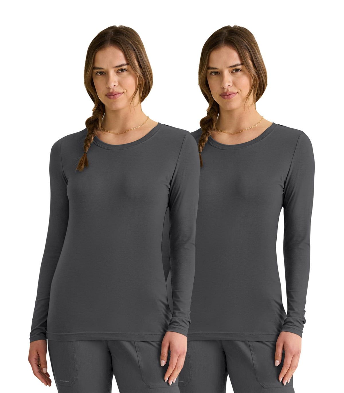 Healing Hands Underscrub Long Sleeve Women Knits Scrub Tops