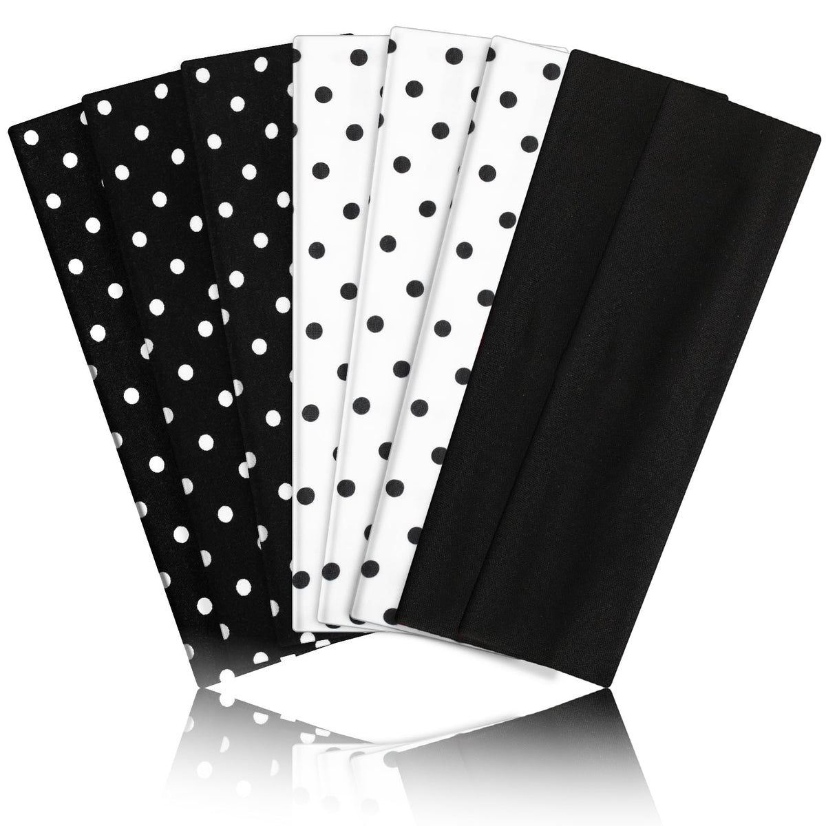 Headbands for Women 8PCS, Summer-Exclusive Elastic Non Slip Hair Head Bands