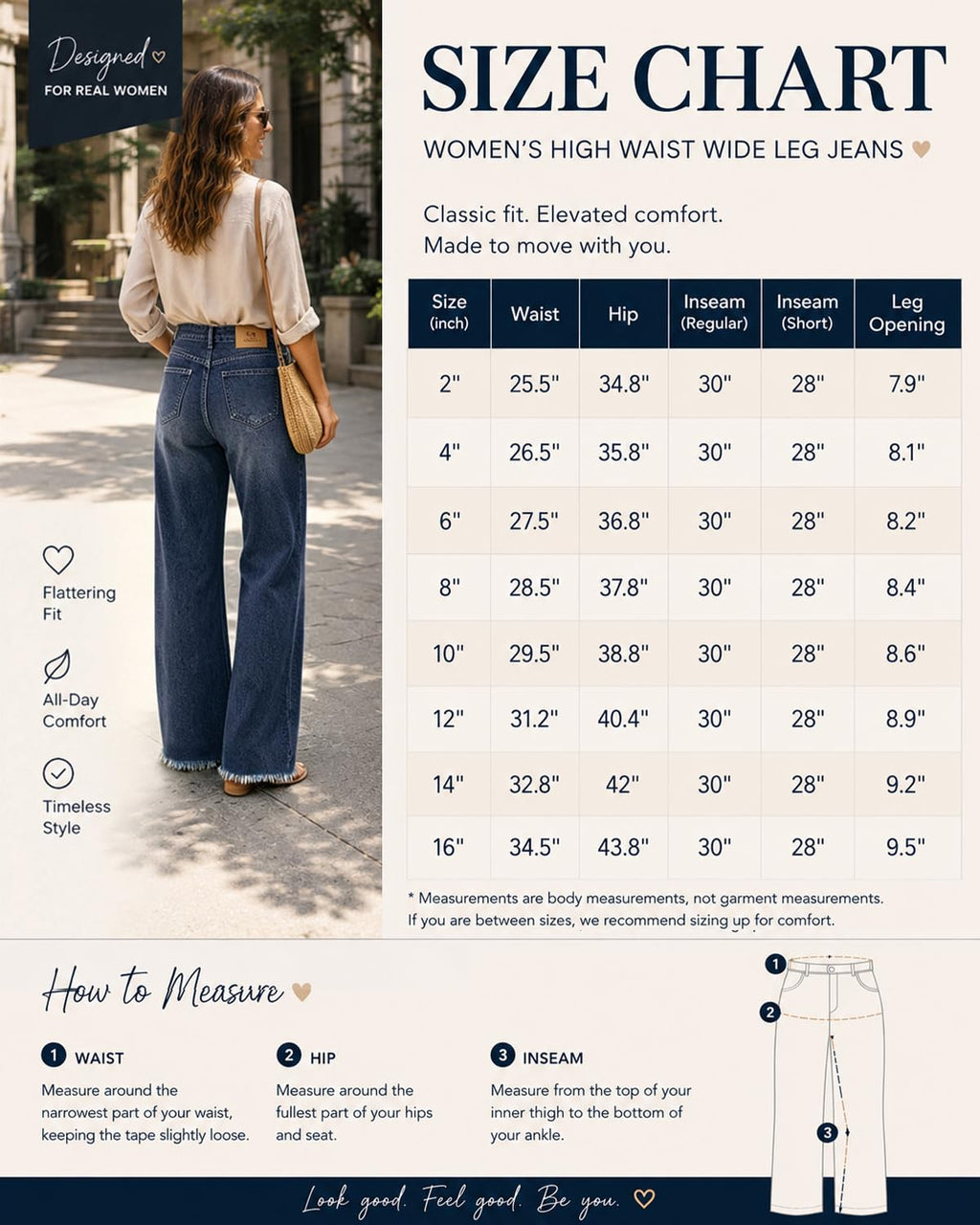 Women's High Waisted Stretchy Straight Leg Jeans Tummy Control Pants
