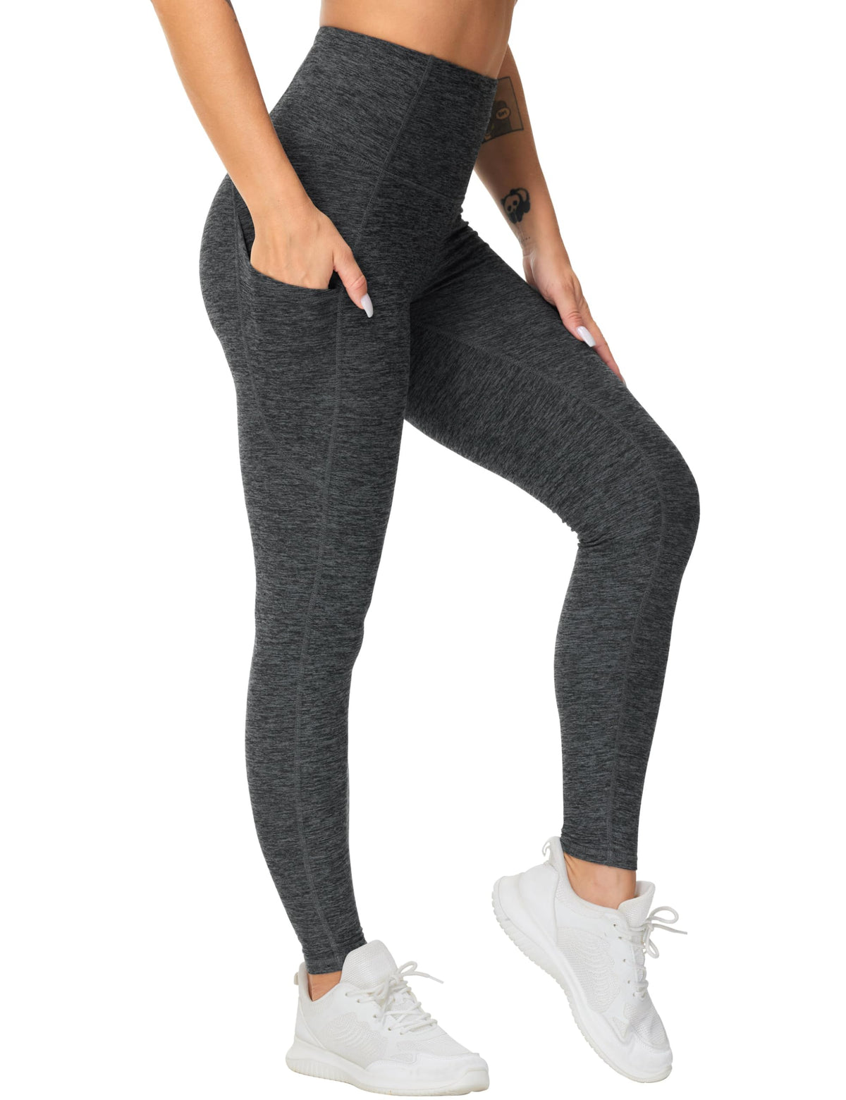 THE GYM PEOPLE Women's Thick High Waist Yoga Pants Workout Leggings