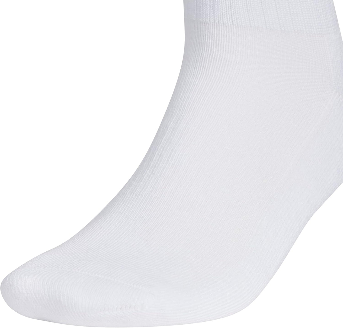 adidas Men's Athletic Cushioned Quarter Ankle Socks 6 Pairs