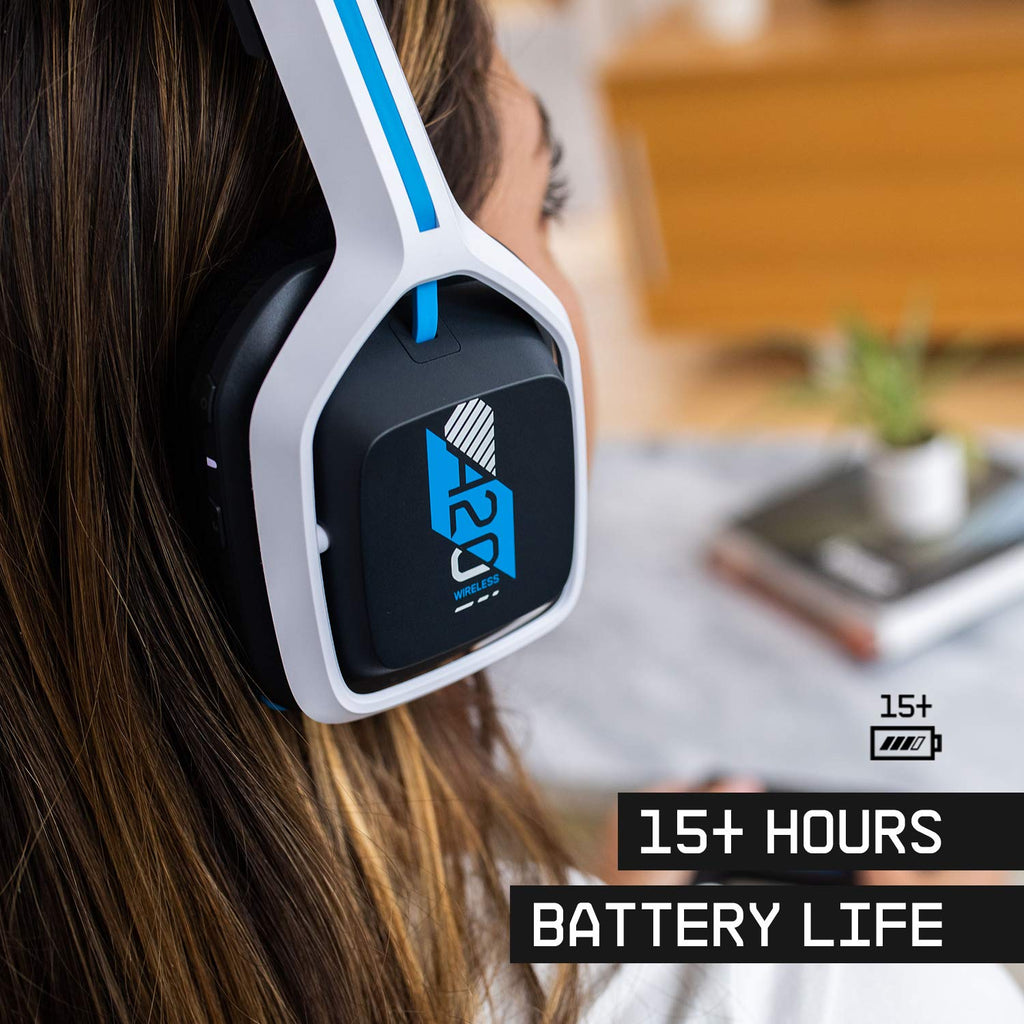 ASTRO Gaming Logitech G A20 Gen 2 Wireless Headset PlayStation - White/Blue