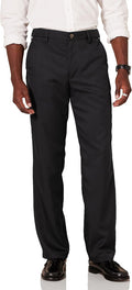 Amazon Essentials Men's Classic-Fit Expandable-Waist Flat-Front Dress Pants