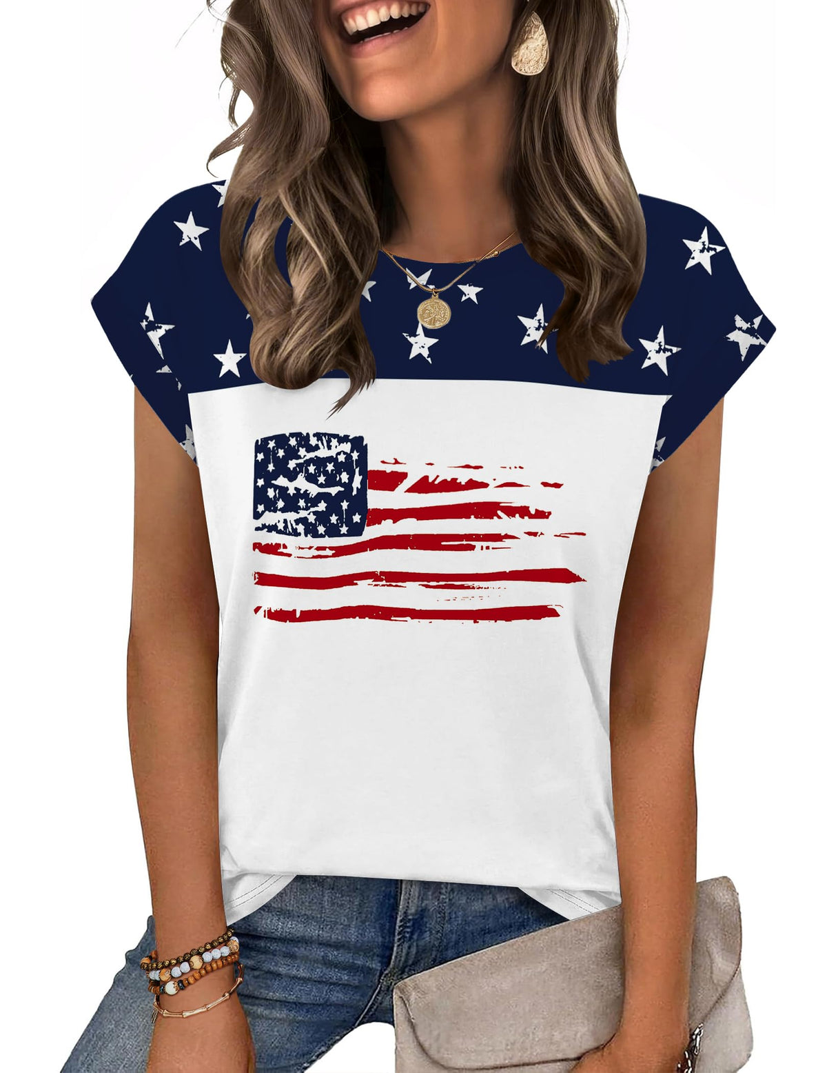 Zeagoo Womens Tops Summer Casual Cap Sleeve Tshirts Shirts Business Blouses