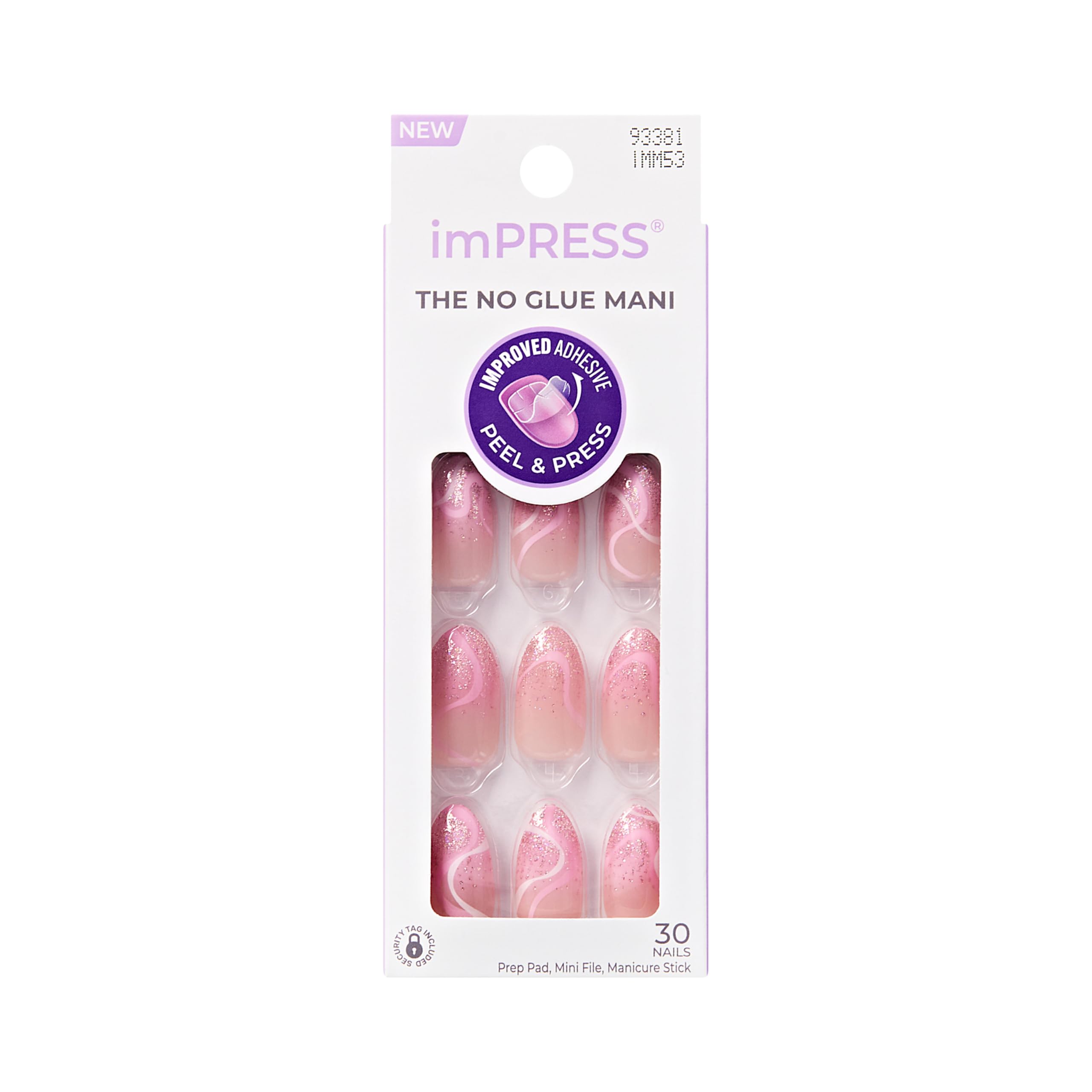 imPress Color Medium Fake Nails - Ready or Not | Trendy Design