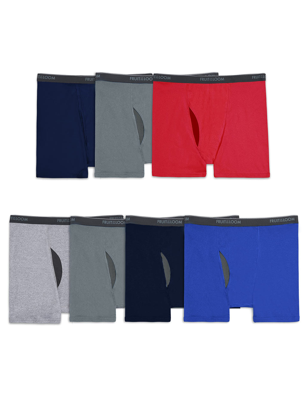 Fruit of the Loom Men's Coolzone Boxer Briefs, Moisture Wicking & Breathable