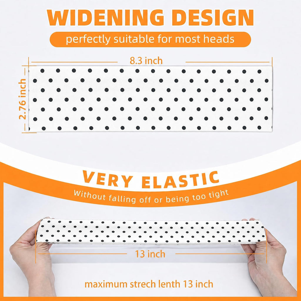 Headbands for Women 8PCS, Summer-Exclusive Elastic Non Slip Hair Head Bands