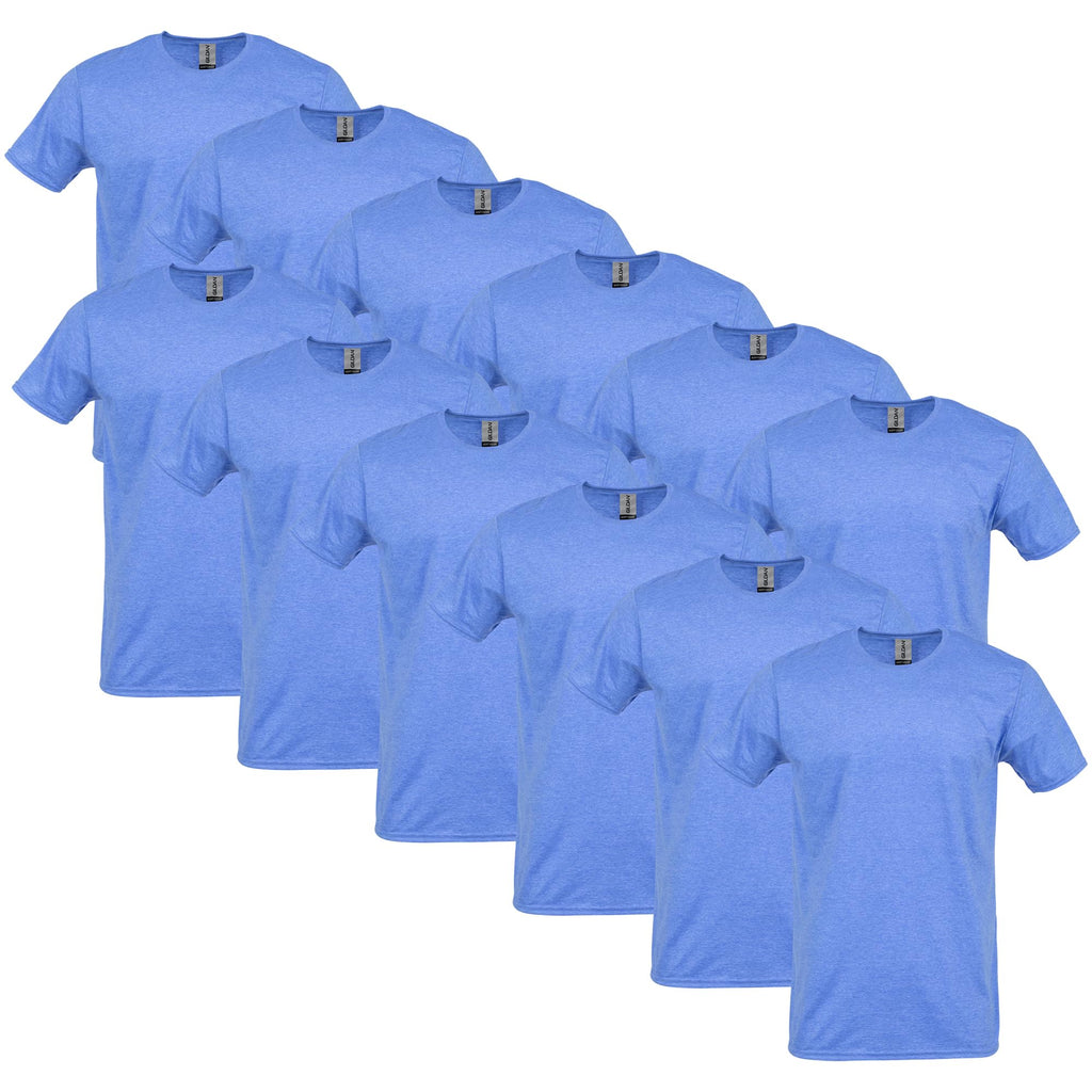 Gildan Adult Softstyle Cotton T-Shirt, Style G64000, Multipack