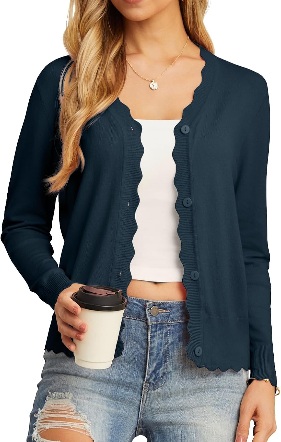 GRECERELLE Cardigan Sweaters for Women Lightweight 2026 Fall Outfits