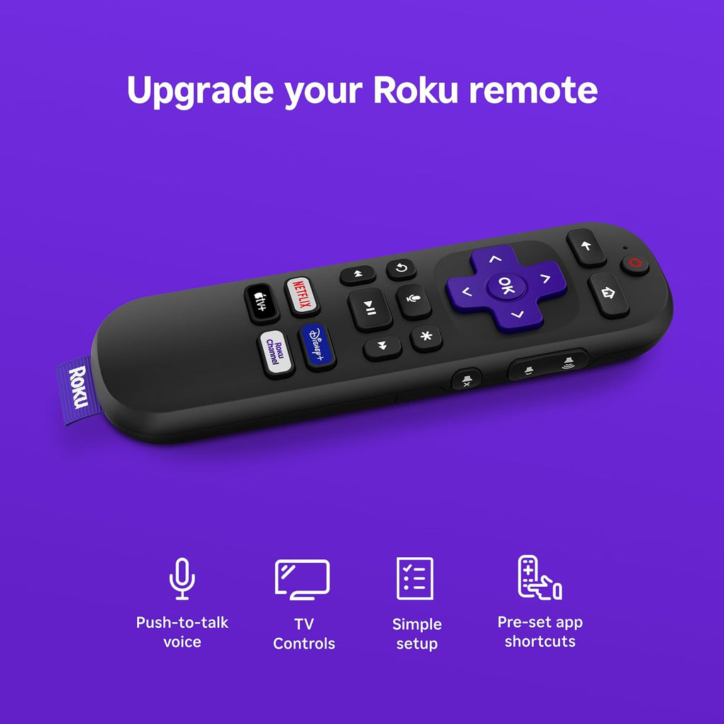 Roku Voice Remote, Replacement TV Remote Control