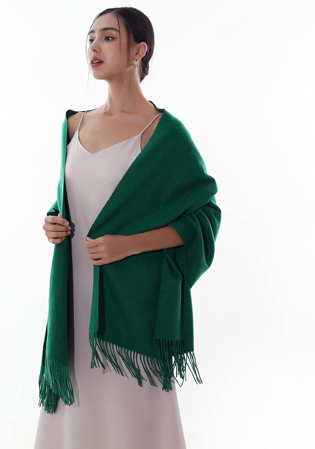 RIIQIICHY Winter Scarfs for Women Pashmina Shawls Wraps for Evening Dresses Large Warm Soft Scarves