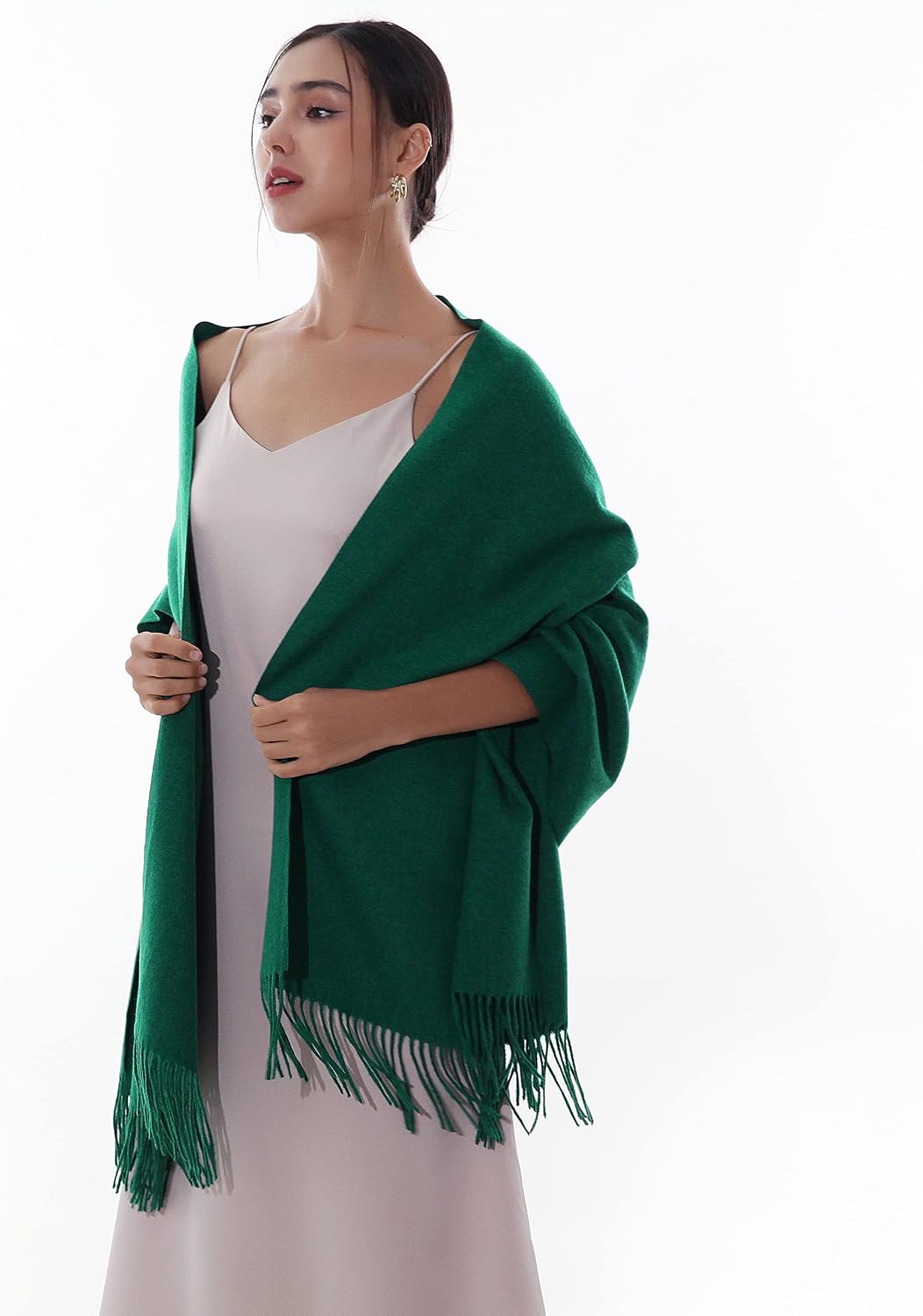 RIIQIICHY Winter Scarfs for Women Pashmina Shawls Wraps for Evening Dresses Large Warm Soft Scarves