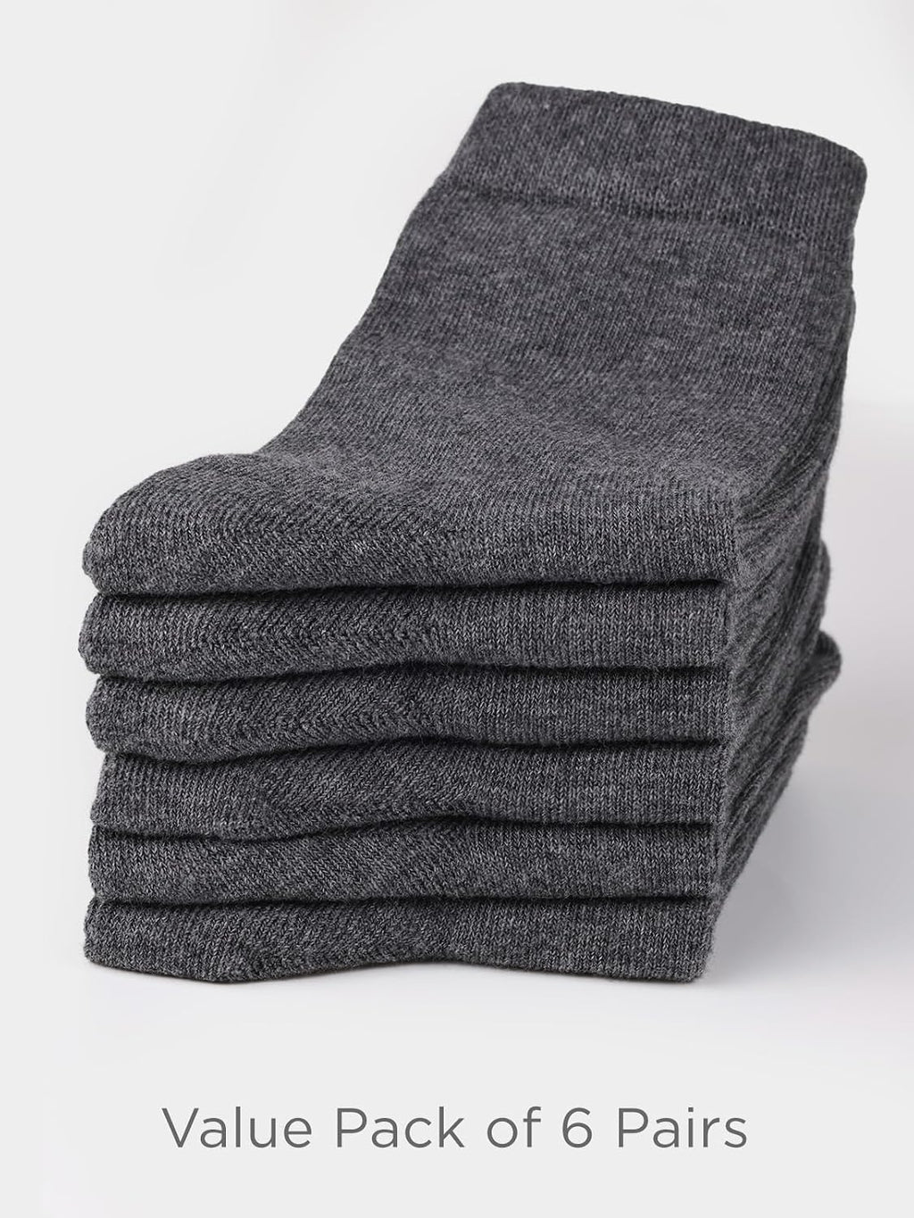 COTTON DAY Unisex Kids Boys Girls Soft Cotton School Socks Black White Navy