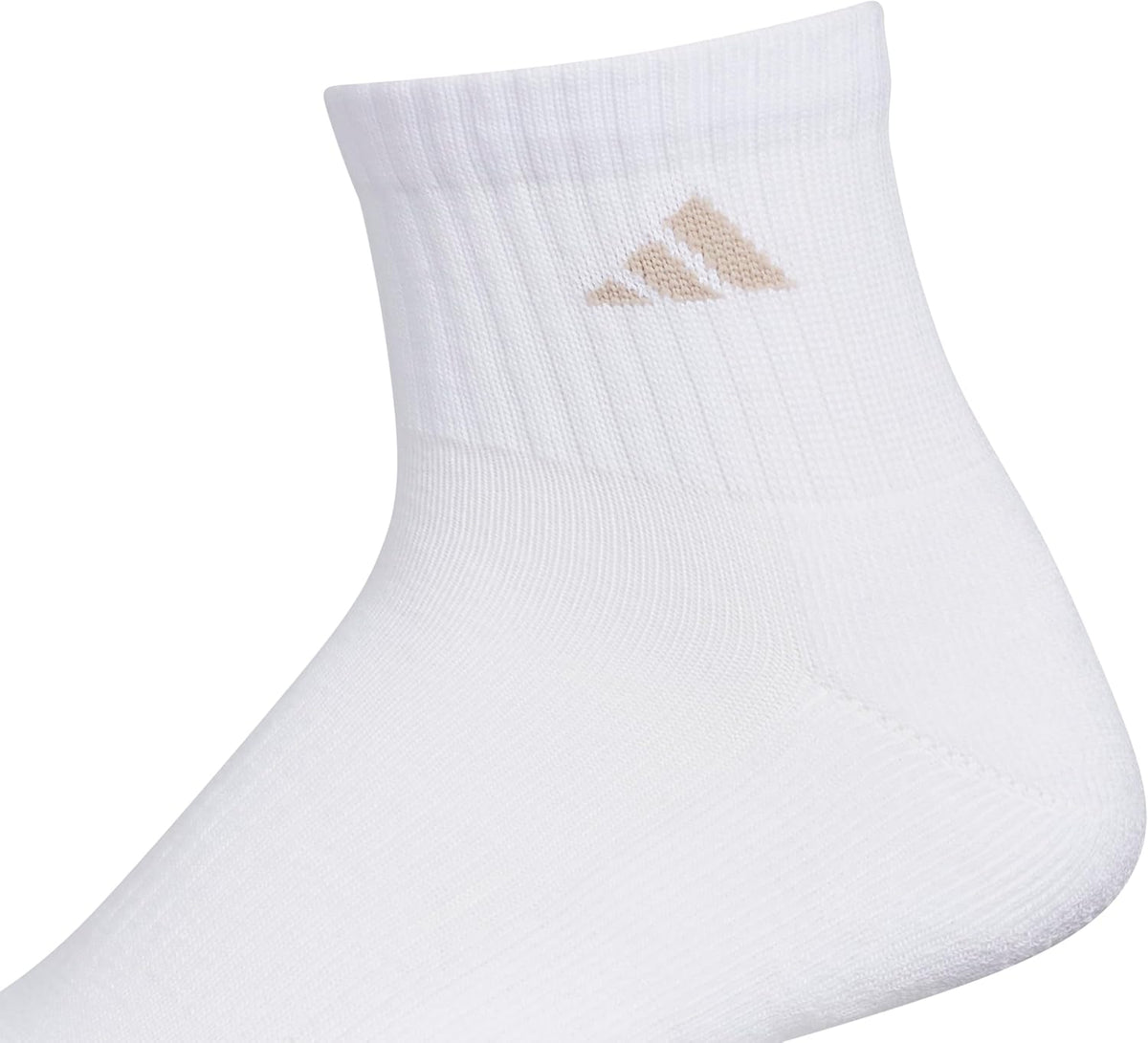 adidas Men's Athletic Cushioned Quarter Ankle Socks 6 Pairs
