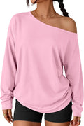 Trendy Queen Womens Off The Shoulder Oversized Tops