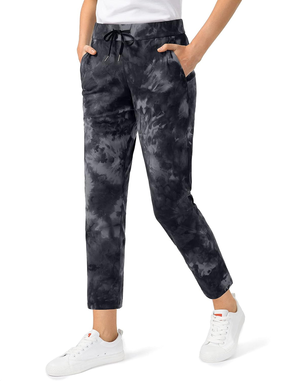 G Gradual Women's Pants with Deep Pockets 7/8 Stretch Ankle Sweatpants
