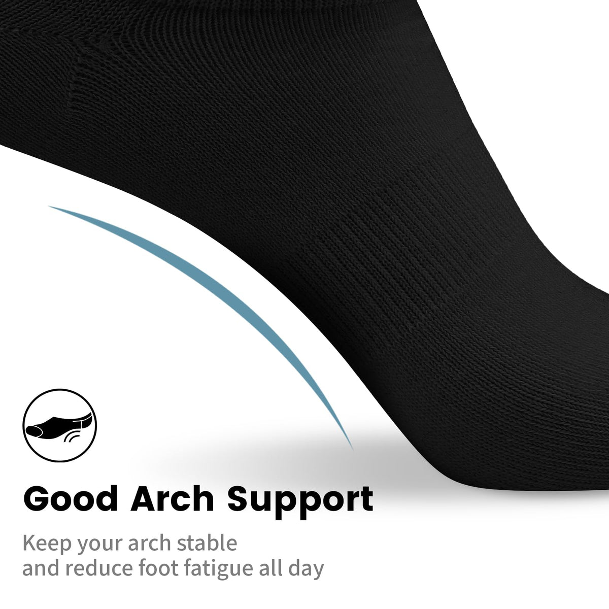 wernies No Show Socks Men, Low Cut Ankle Short Casual Non Slip Socks